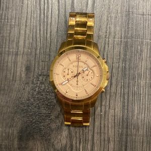 FOSSIL - ROSE GOLD BOYFRIEND WATCH